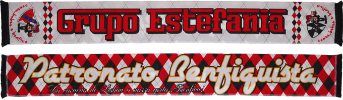 Cachecol Cachecis Benfica Grupo Estefania