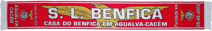Cachecol Cachecis Casa do Benfica Agualva Cacm