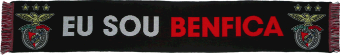 Cachecol Cachecis Eu Sou Benfica Reduzido Oficial 2009-10