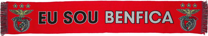 Cachecol Cachecis Eu Sou Benfica Reduzido Oficial 2009-10