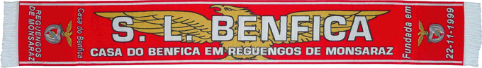 Cachecol Cachecis Casa do Benfica em Reguengos de Monsaraz