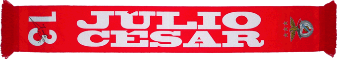 Cachecol Cachecis Benfica 13 Jlio Csar