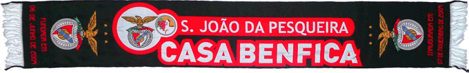 Cachecol Casa Benfica So Joo da Pesqueira