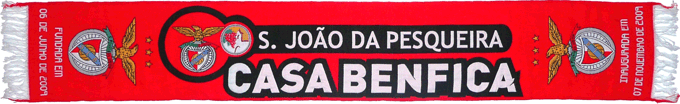 Cachecol Casa Benfica So Joo da Pesqueira