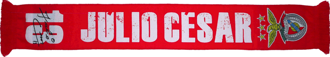 Cachecol Benfica 13 Jlio Csar