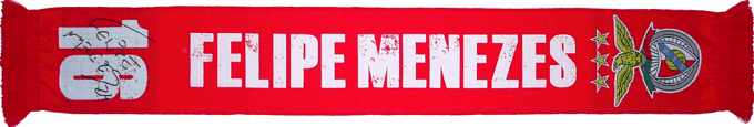Cachecol Benfica 16 Felipe Menezes