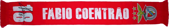 Cachecol Benfica 18 Fbio Coentro