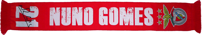 Cachecol Benfica 21 Nuno Gomes