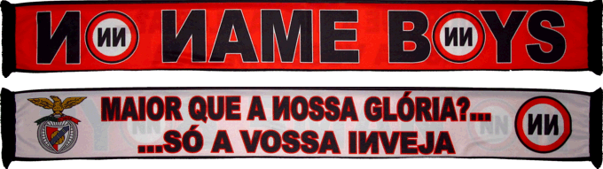 Cachecol No Name Boys Maior Que A Nossa Gloria... S A Vossa Inveja