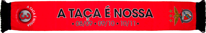 Cachecol Benfica A Taa  Nossa