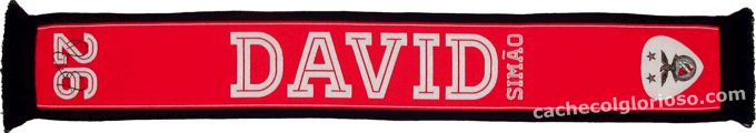 Cachecol Benfica 26 David Simo