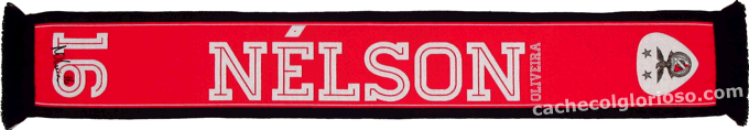 Cachecol Benfica 16 Nlson Oliveira
