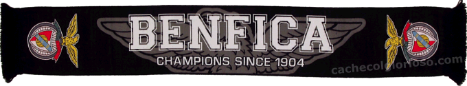 Cachecol Benfica Champions Since 1904