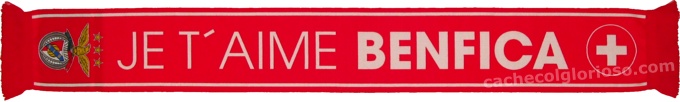 cachecol je t'aime benfica suica