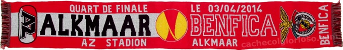 cachecol benfica az alkmaar liga europa 2013-14