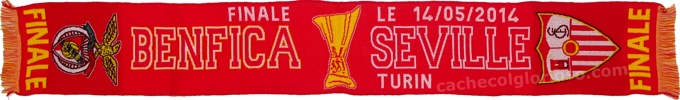 cachecol benfica sevilla liga europa final 2013-14