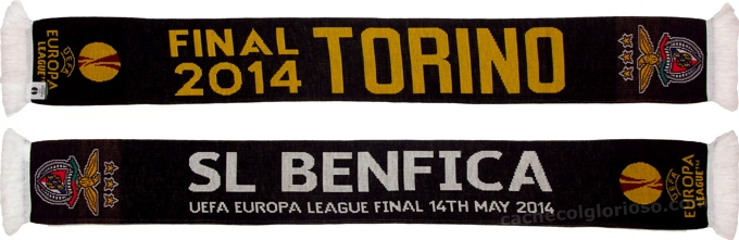 cachecol benfica sevilla liga europa final 2013-14