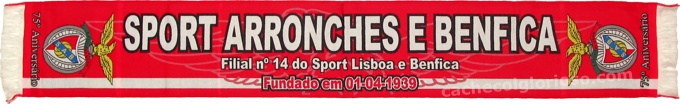 cachecol sport arronches benfica