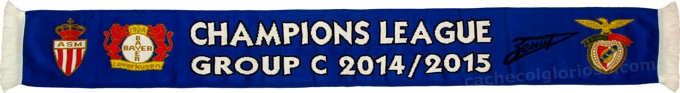 cachecol benfica liga campeoes grupo c 2014-15
