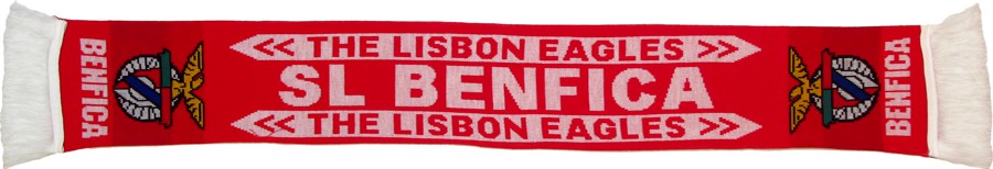 cachecol sl benfica the lisbon eagles