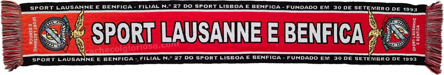 cachecol sport lausanne e benfica filial 27