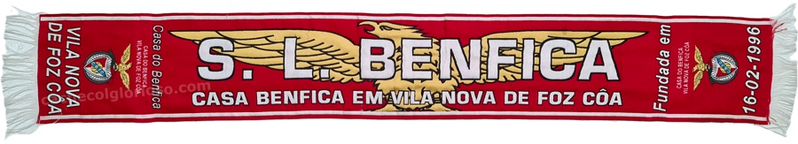 cachecol casa benfica vila nova foz coa 86