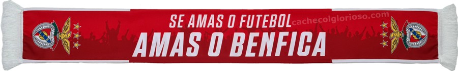 cachecol se amas futebol amas benfica