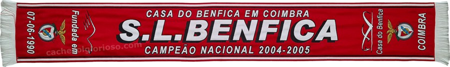cachecol casa benfica coimbra