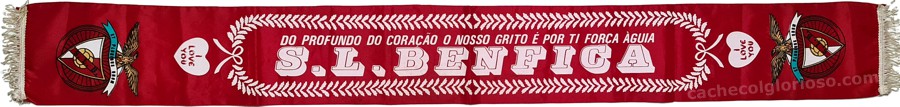 cachecol sl benfica profundo coracao grito por ti forca aguia