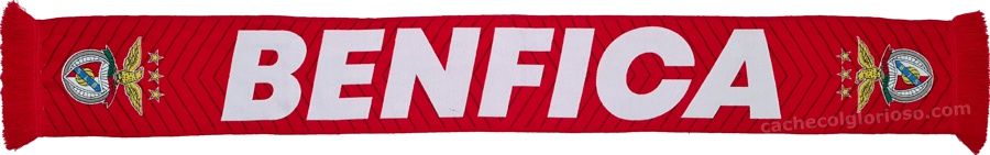 cachecol benfica vermelho divisa oficial 2024-25 lj08807