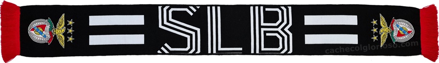 cachecol benfica preto slb oficial 2024-25 lj08824