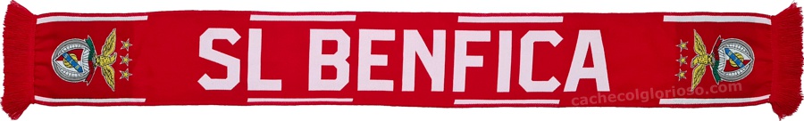 cachecol sl benfica vermelho oficial 2024-25 lj08817