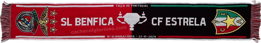 cachecol benfica estrela amadora taca portugal 2024-25 lj09078