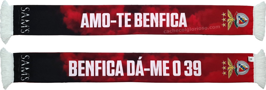 cachecol amo-te benfica sams da-me o 39