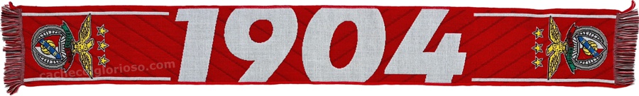 cachecol benfica 1904 vermelho lj08863