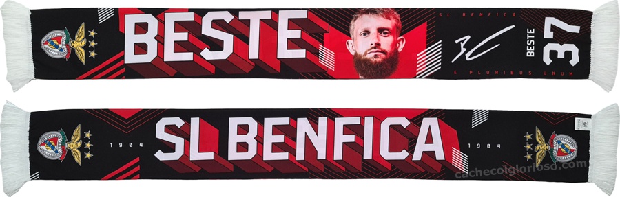cachecol benfica atletas 2024-25 beste 37 lj09141