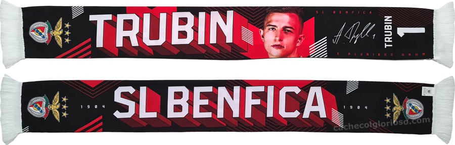 cachecol benfica atletas 2024-25 trubin 1 lj09123