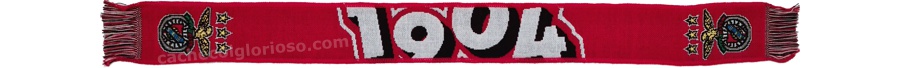 cachecol benfica mini 1904 vermelho oficial 2024-25 lj08871