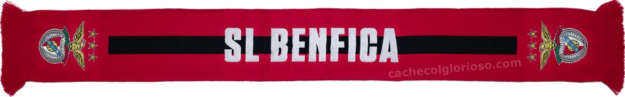 cachecol sl benfica vermelho oficial 2025-26 lj09462