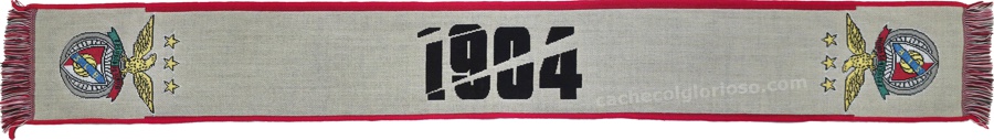 cachecol benfica 1904 beje riscado oficial 2025-26 lj09565