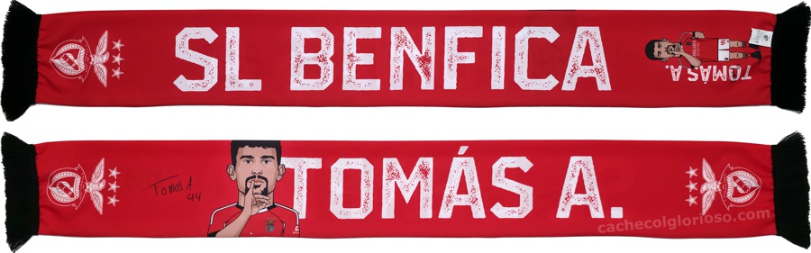 cachecol benfica atletas 2025-26 tomas araujo lj09142