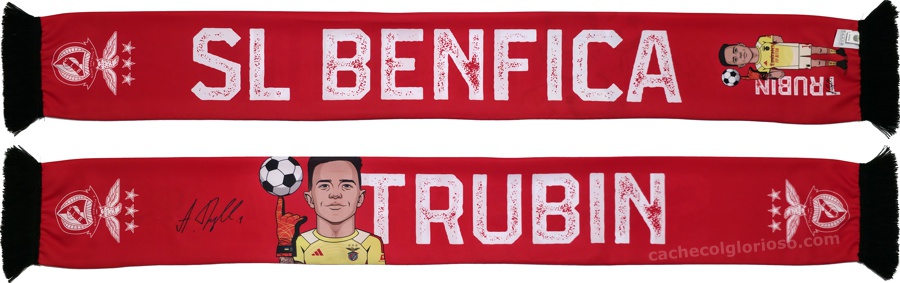 cachecol benfica atletas 2025-26 trubin lj09123