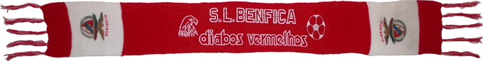 Cachecol Cachecis Benfica Antigo Diabos Vermelhos