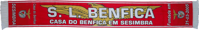Cachecol Cachecis Casa do Benfica em Sesimbra