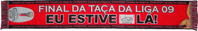 Cachecol Cachecis Benfica Final da Taa da Liga Eu Estive L