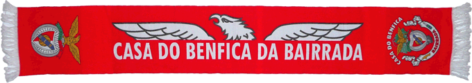 Cachecol Cachecis Casa do Benfica da Bairrada