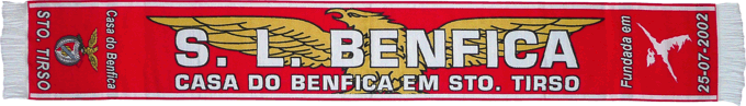 Cachecol Cachecis Casa do Benfica em Santo Tirso