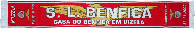 Cachecol Cachecis Casa do Benfica em Vizela