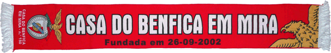 Cachecol Casa do Benfica em Mira