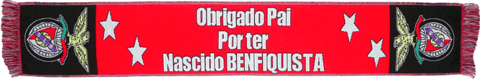 Cachecol Cachecis Benfica Obrigado Pai Por Nascido Benfiquista